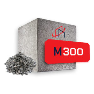 Товарный бетон М300 (гравий)